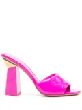 Valentino Garavani Pre-Owned One Stud Hyper 105mm leather mules - Pink