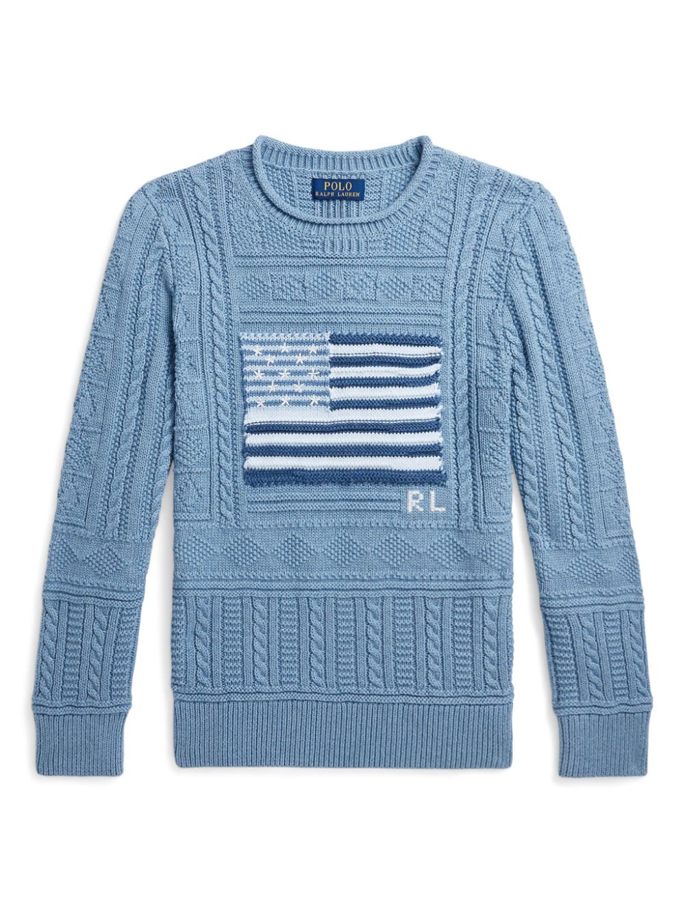 POLO RALPH LAUREN KIDS Trui met print Blauw