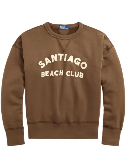 Polo Ralph Lauren graphic-print sweatshirt