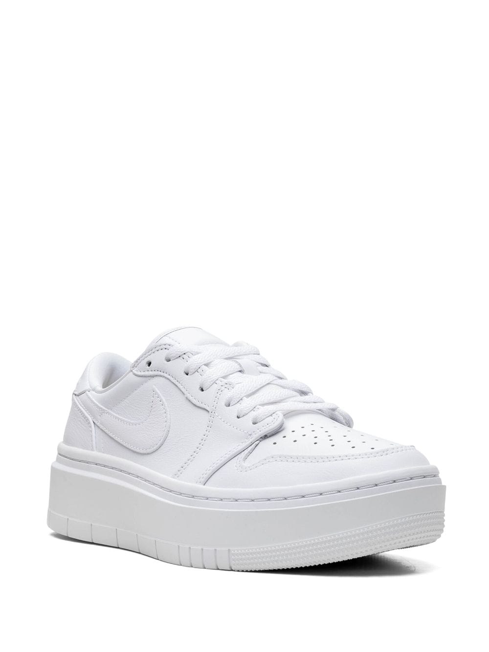 Shop Jordan Air  1 "triple White" Sneakers