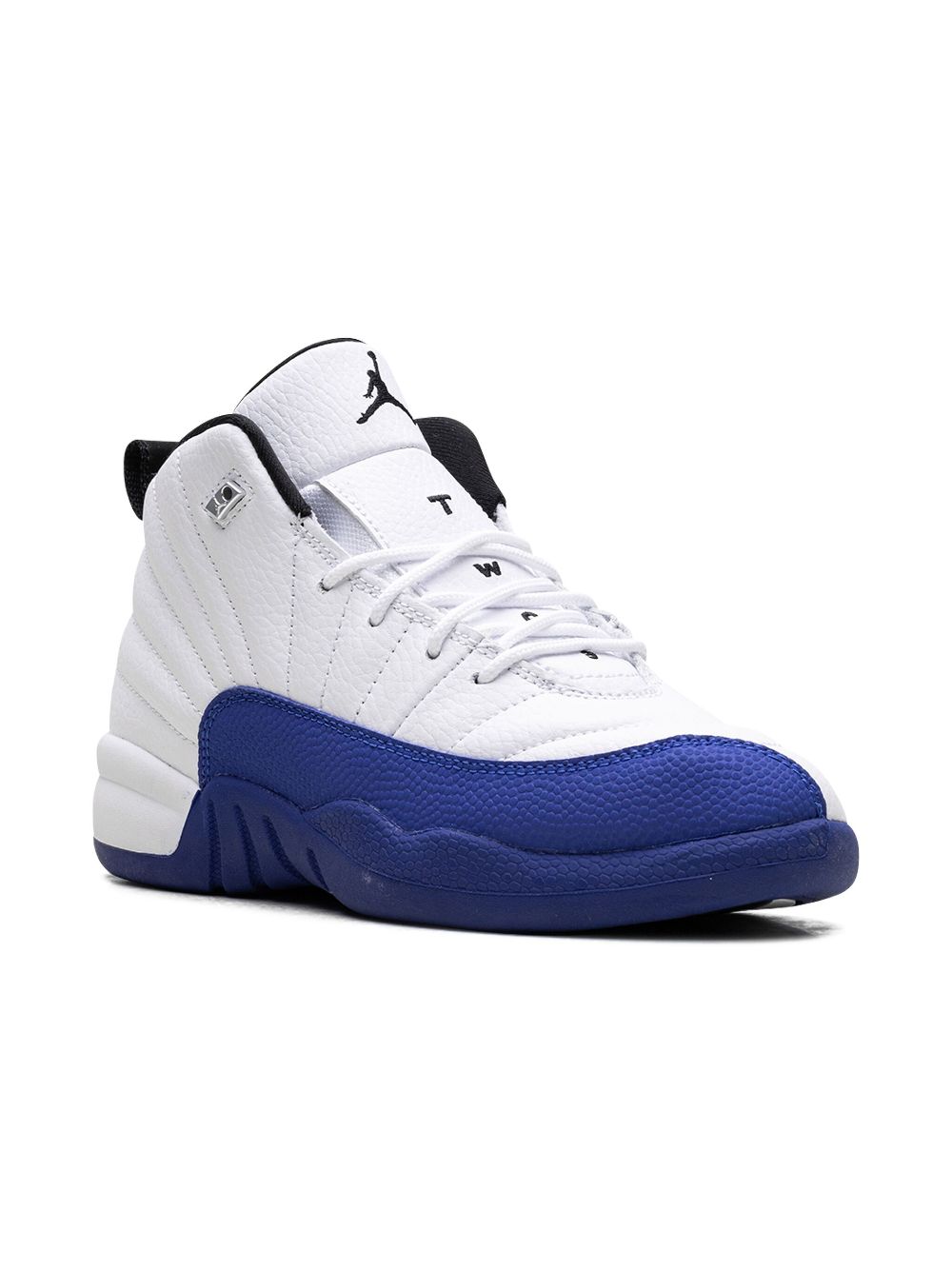 Jordan Kids Air Jordan 12 "Wizards White Black Game Royal" sneakers Wit