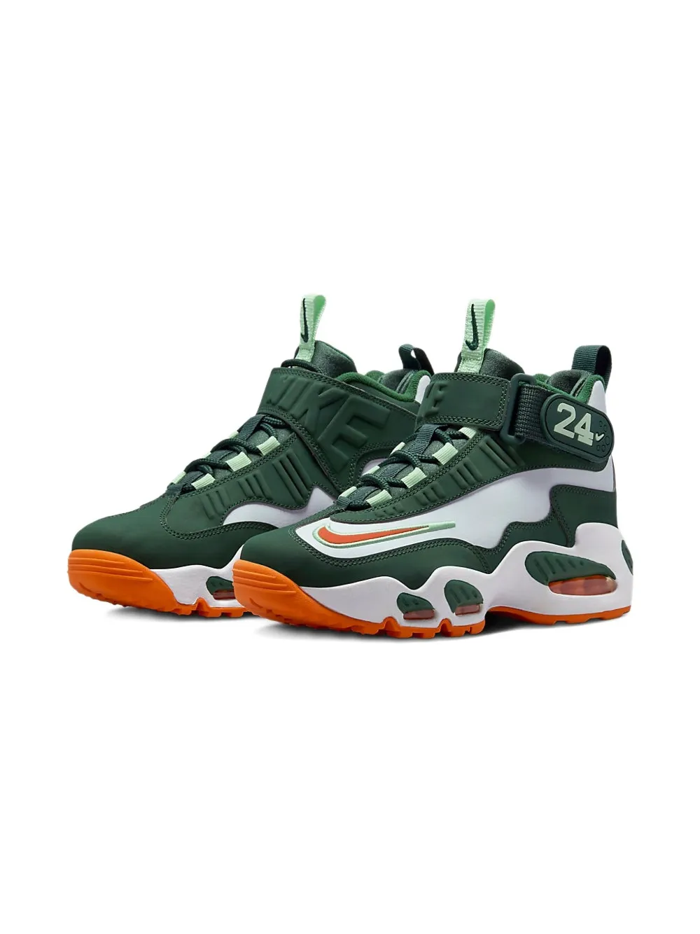 Nike Kids Air Griffey Max 1 "Miami Hurricanes" sneakers - グリーン Nike Kids Air Griffey Max 1 "Miami Hurricanes" sneakers - グリーン