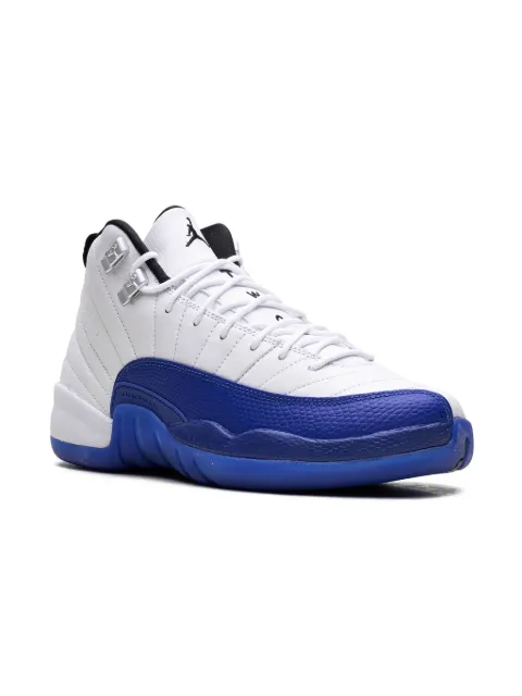 Jordan Kids Air Jordan 12 "Wizards - White/Black/Game Royal" sneakers
