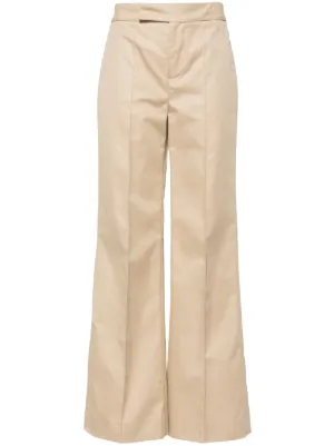 パンツ SA SU PHI ANDREA WOOL AND SILK STRAIGHT-LEG PANTS SA SU PHI - Andrea pants in silk wool