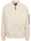 Alpha Industries L-2B Packaway camo-print bomber jacket - Neutrals