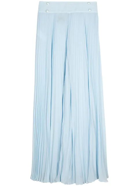 Edward Achour Paris pleated wide-leg trousers