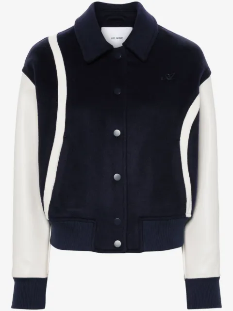 Axel Arigato Bay logo-embroidered bomber jacket