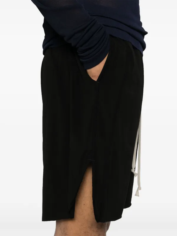 Rick Owens drop-crotch Shorts | Black | FARFETCH CA
