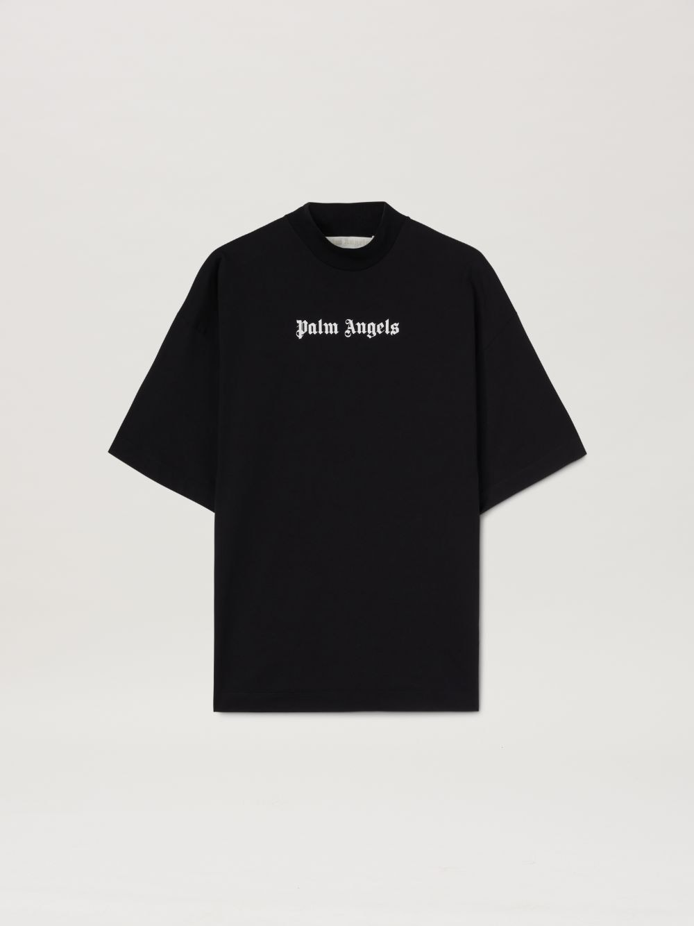 Shop Palm Angels Logo Loose T-shirt Black