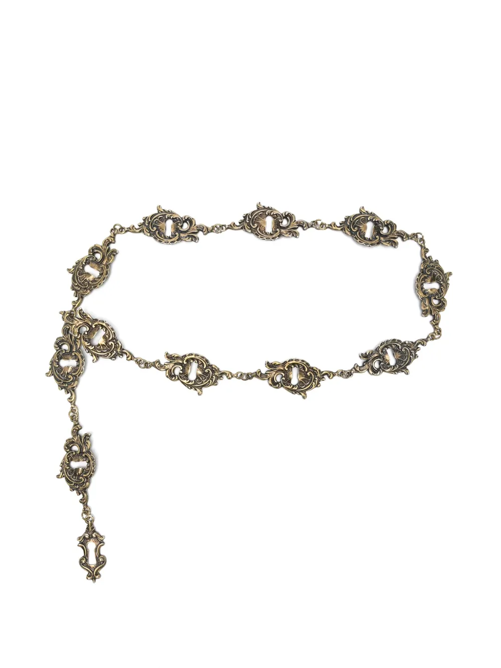 2000s baroque-chain belt