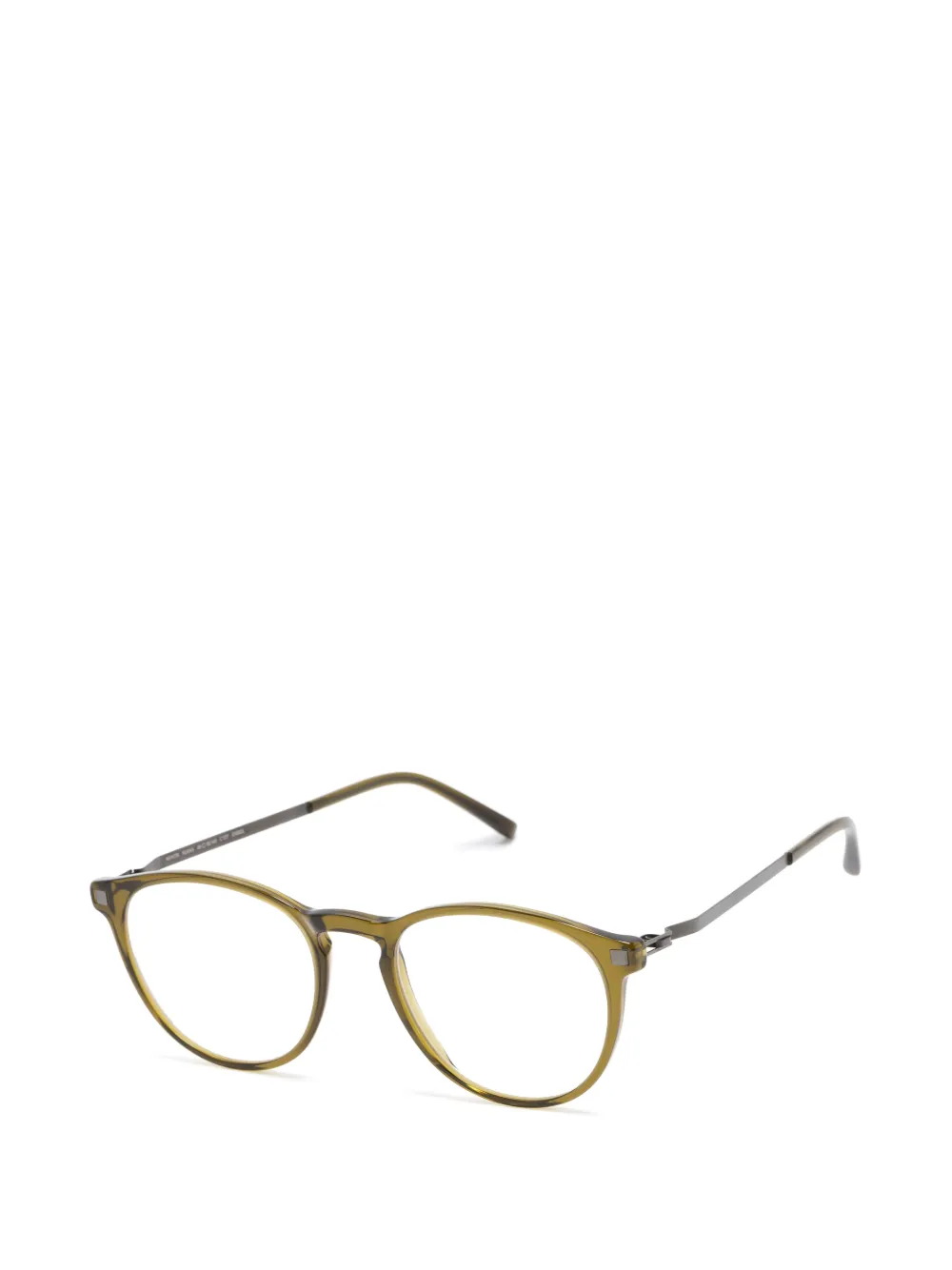 Mykita Nukka bril met rond montuur Groen