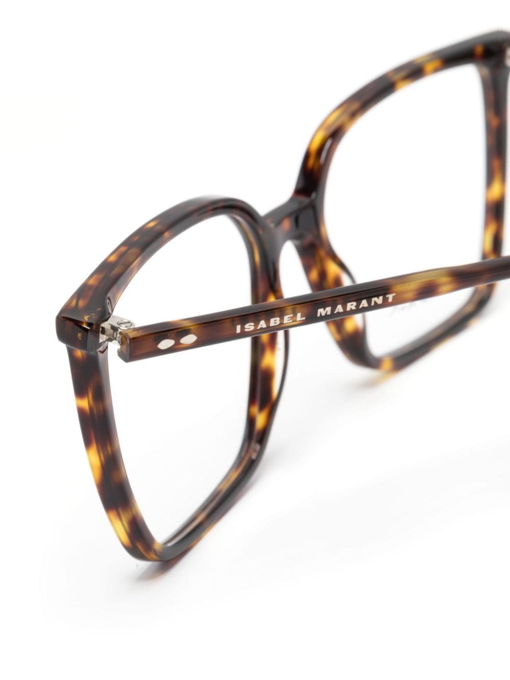 Shop Isabel Marant Eyewear Tortoiseshell Square-frame Glasses In Brown