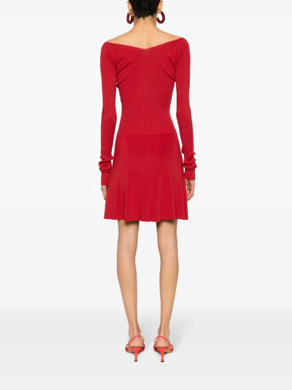 JACQUEMUS ジャックムス La Mini Robe プラル ミニドレス Jacquemus La Mini Robe Pralu フレアミニドレス | ブラック