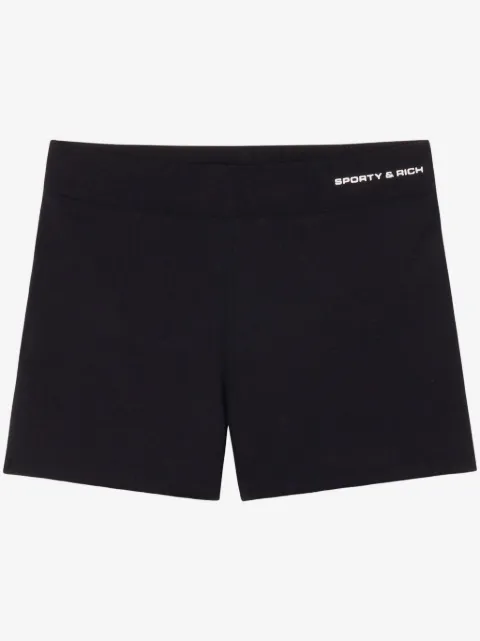 Sporty & Rich shorts con logo estampado