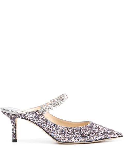 Jimmy Choo mules Bling con tacón de 65mm