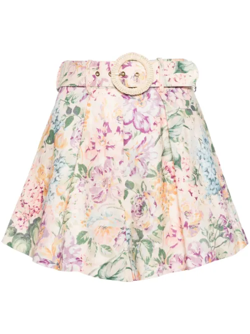 Short Halliday Tuck en lin - ZIMMERMANN - Modalova