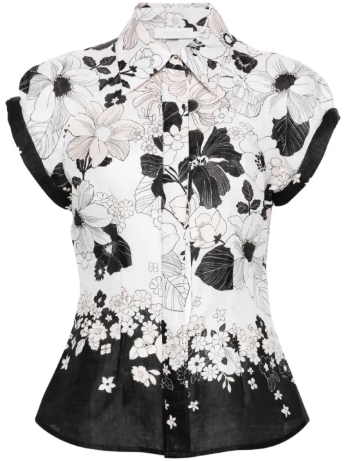 Chemise Pop à fleurs - ZIMMERMANN - Modalova