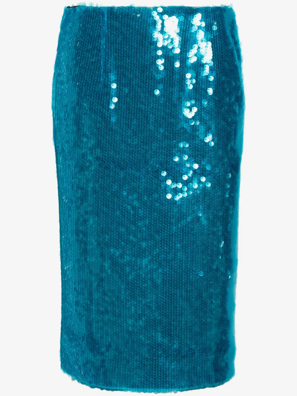 Delta sequinned midi skirt
