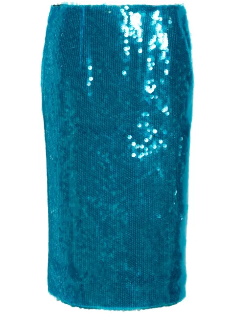 16Arlington Delta sequinned midi skirt