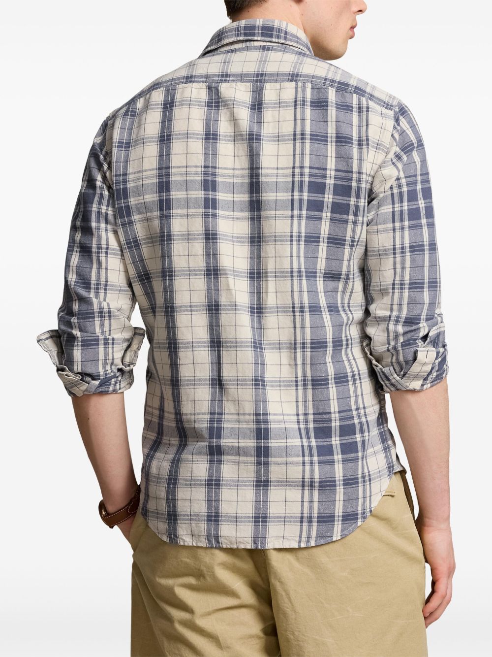 Polo Ralph Lauren checkered two-tone shirt Men