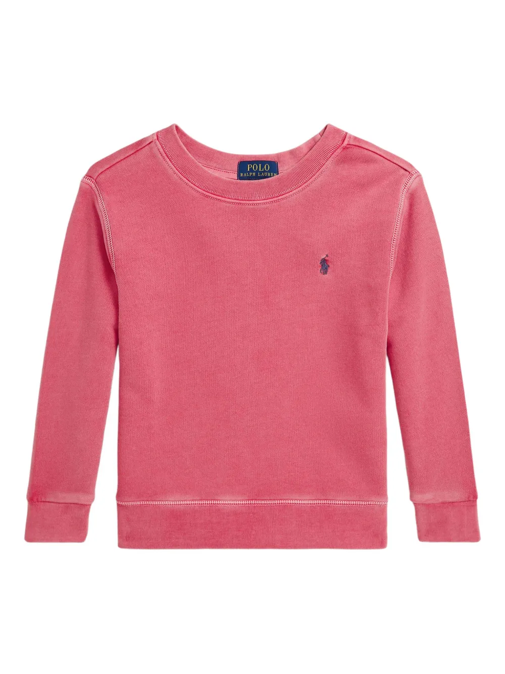 POLO RALPH LAUREN KIDS Easy French badstof sweater Rood