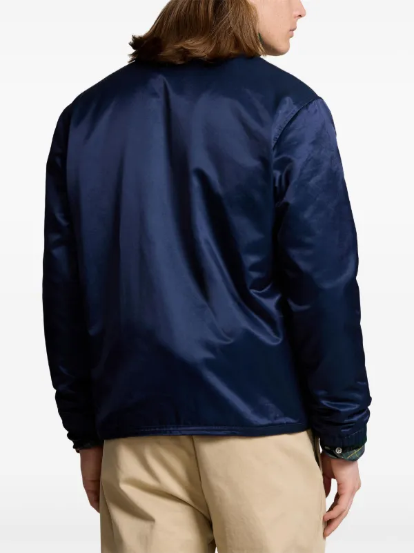 Polo Ralph Lauren サテン ボンバージャケット | ブルー