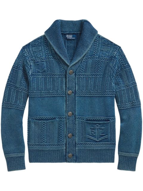 Polo Ralph Lauren cardigan à design patchwork