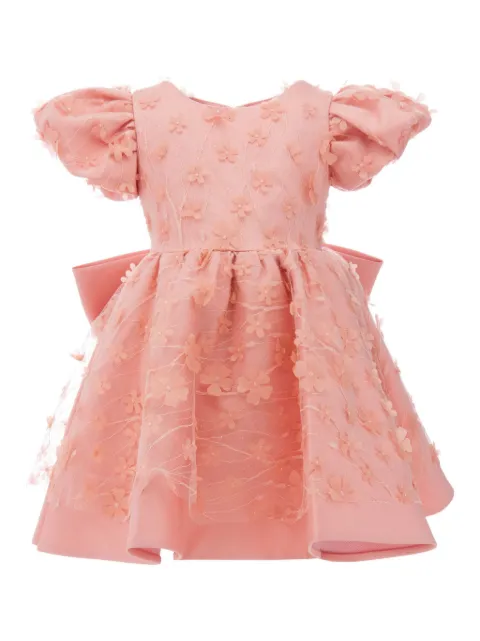 Tulleen Moneta floral-appliqué dress