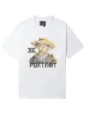 Musium Div. Van Gogh-print short-sleeve T-shirt - White