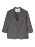 Douuod Kids single-breasted blazer - Grey