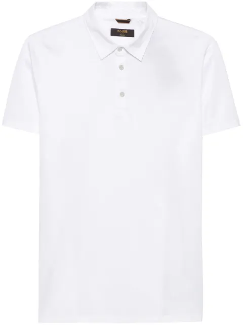 Moorer cotton polo shirt 