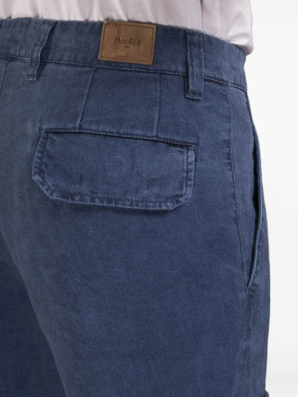 Moorer Cargo broek Blauw