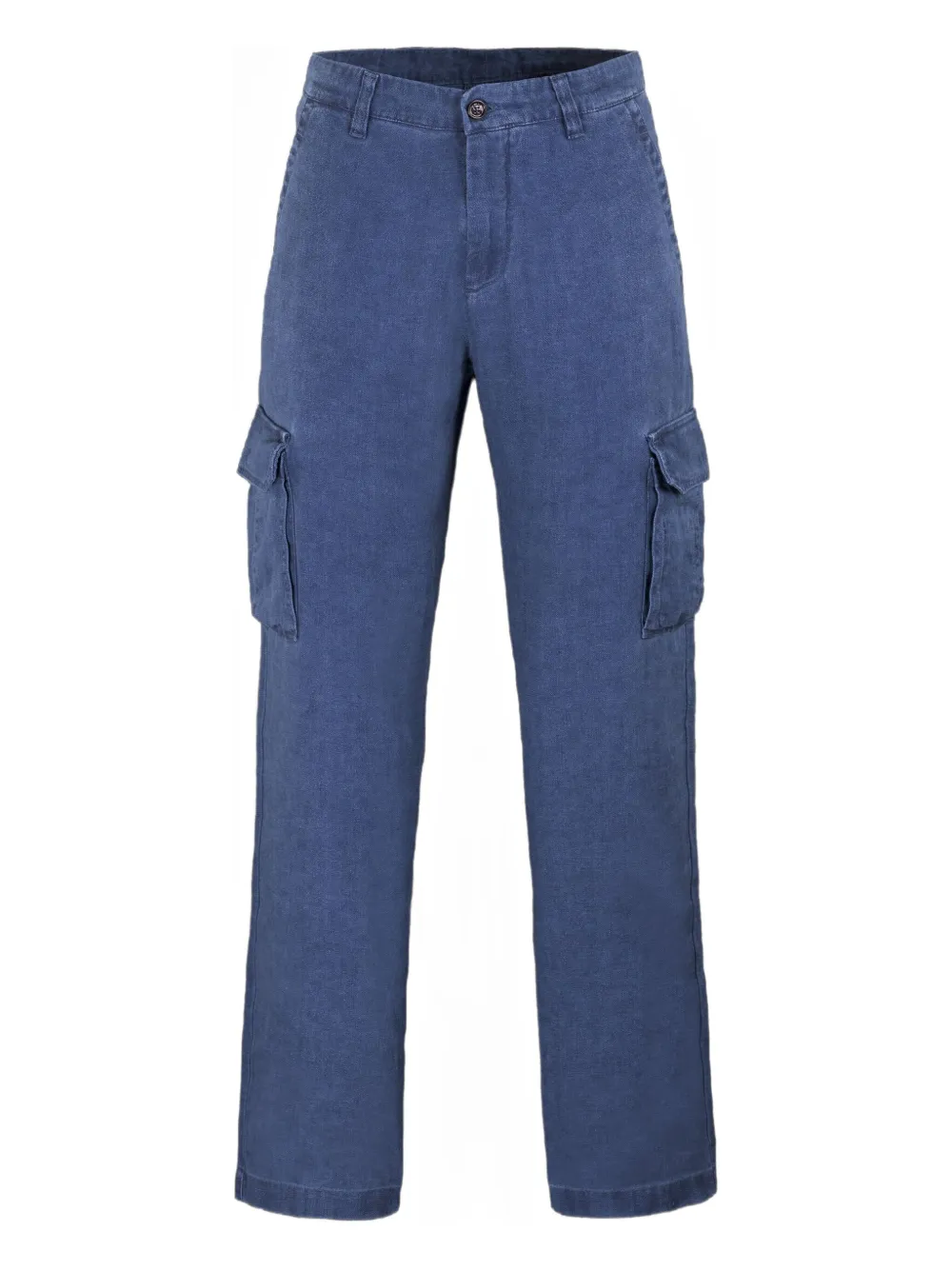 Moorer cargo straight-leg trousers | Blue | Image 1