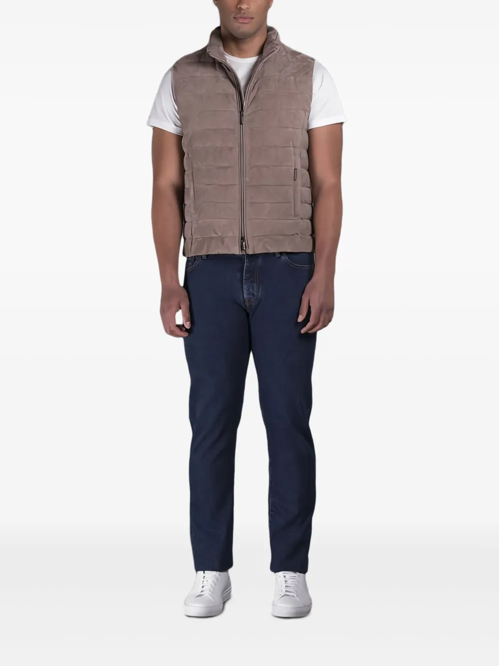 Moorer Calaf padded sleeveless gilet | Waistcoats & Gilets | Image 2
