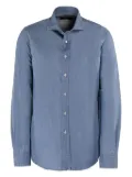 Moorer Harold long-sleeve denim shirt - Blue