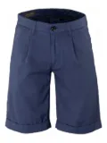 Moorer pleated tailored shorts - Blue