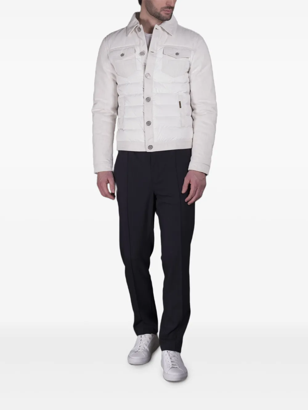 Moorer Mondor quilted denim jacket | Denim Jackets | Image 2