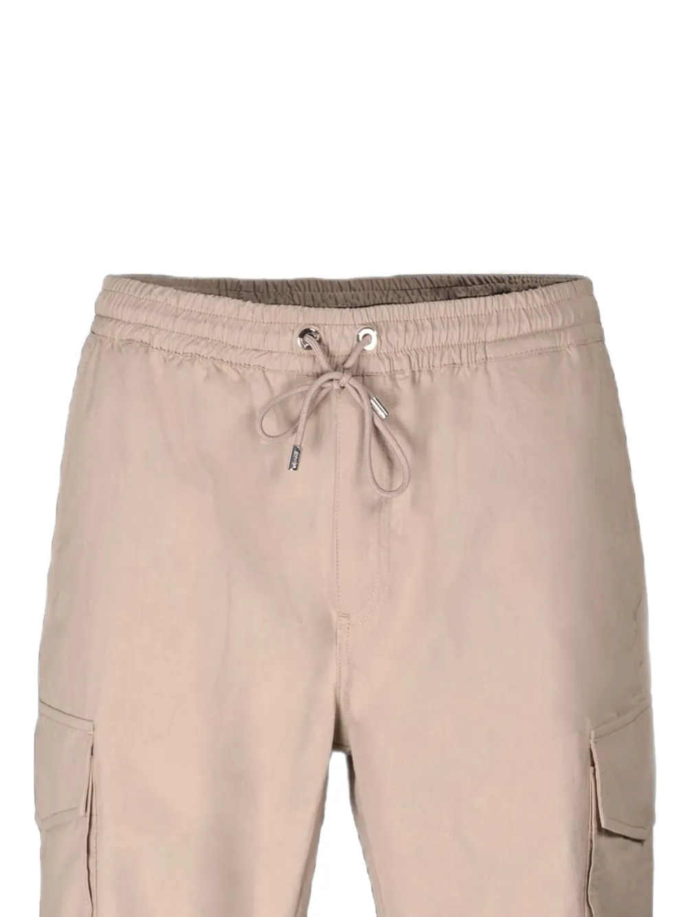 Moorer Mansel cargo broek met trekkoord - Beige