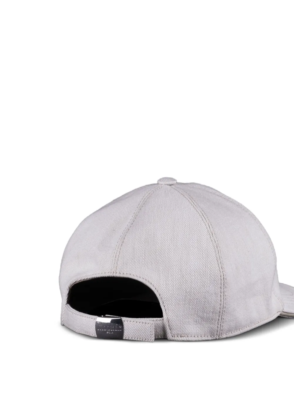 Moorer Honkbalpet met geborduurd logo Beige