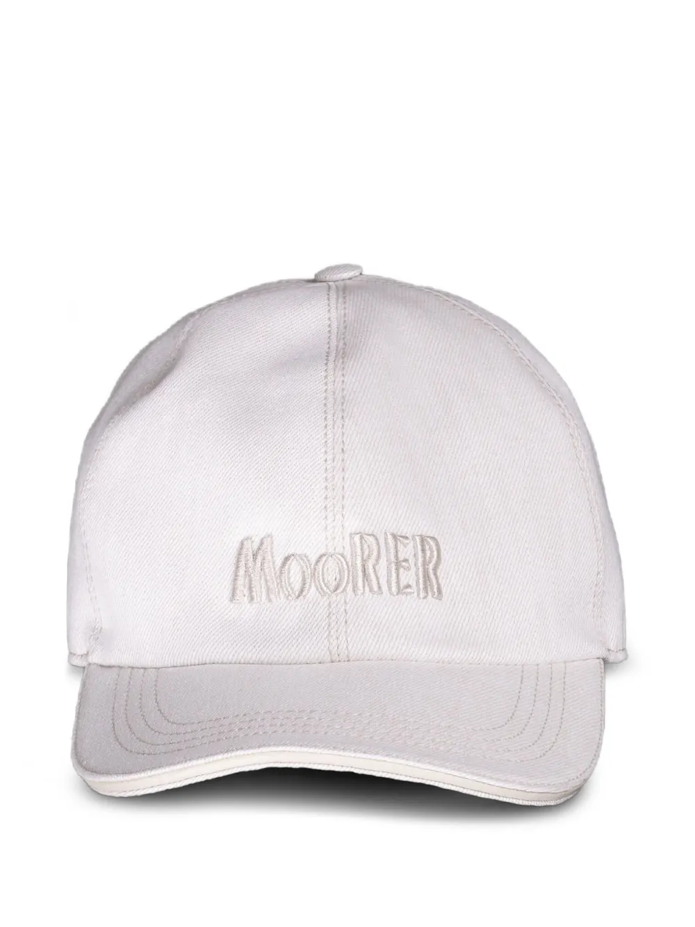 Moorer logo-embroidered baseball cap | Neutrals | Image 1