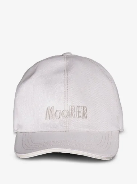 Moorer logo-embroidered baseball cap