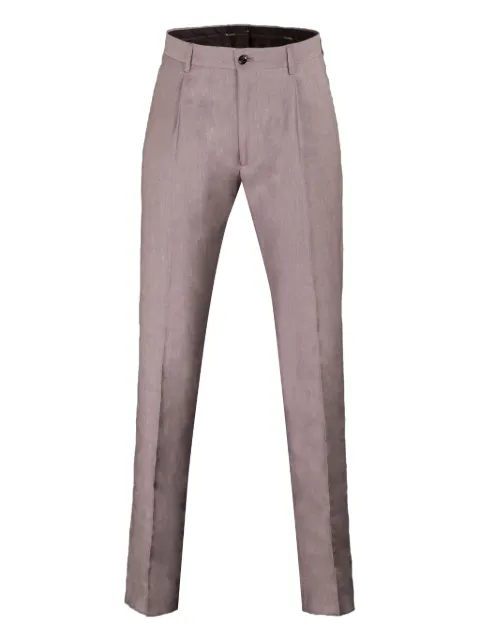 Moorer pleated tailored trousers