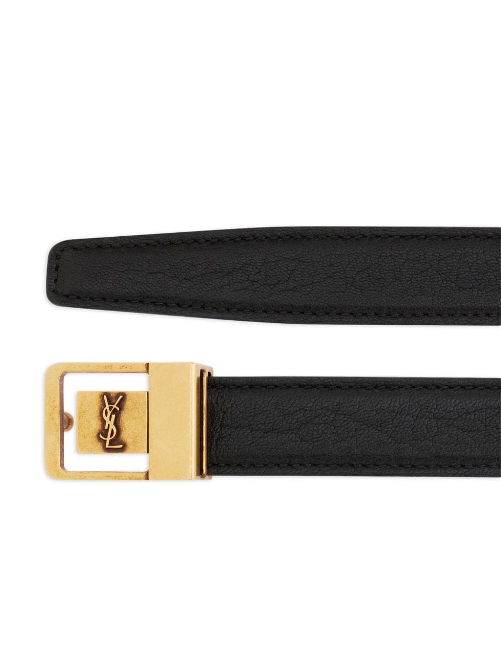 Image 2 of Saint Laurent La 66 leather belt