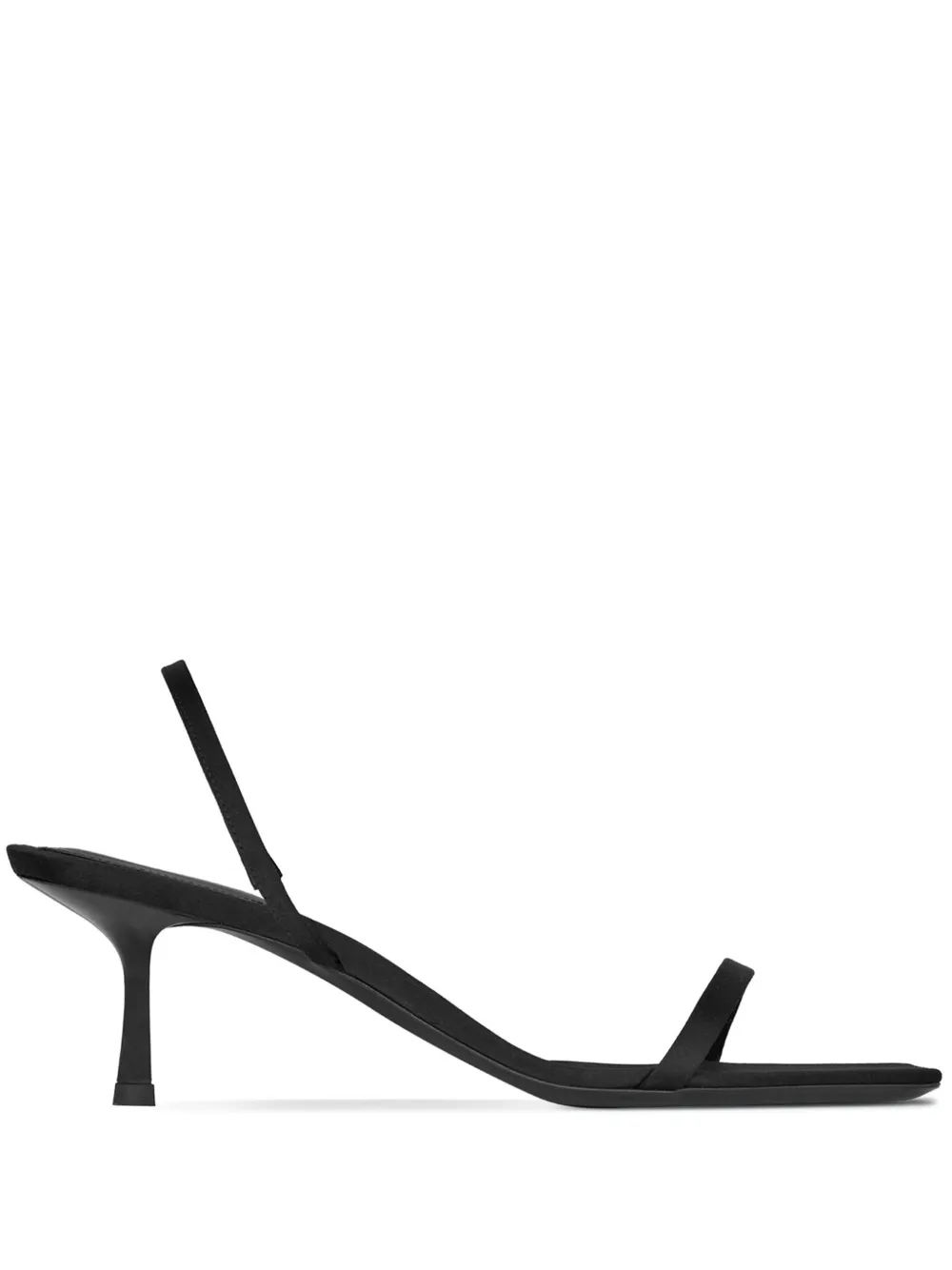 Saint Laurent 55mm Jaspe sandals – Black