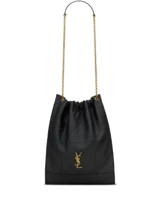 Saint Laurent Jamie 4.3 レザーポーチ | ブラック | FARFETCH JP