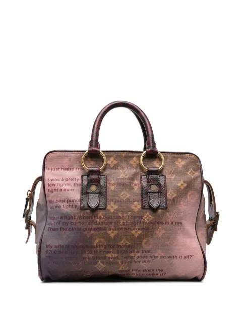 Louis Vuitton Pre-Owned x Richard Prince 2008 Graduate Jokes tote bag WOMEN