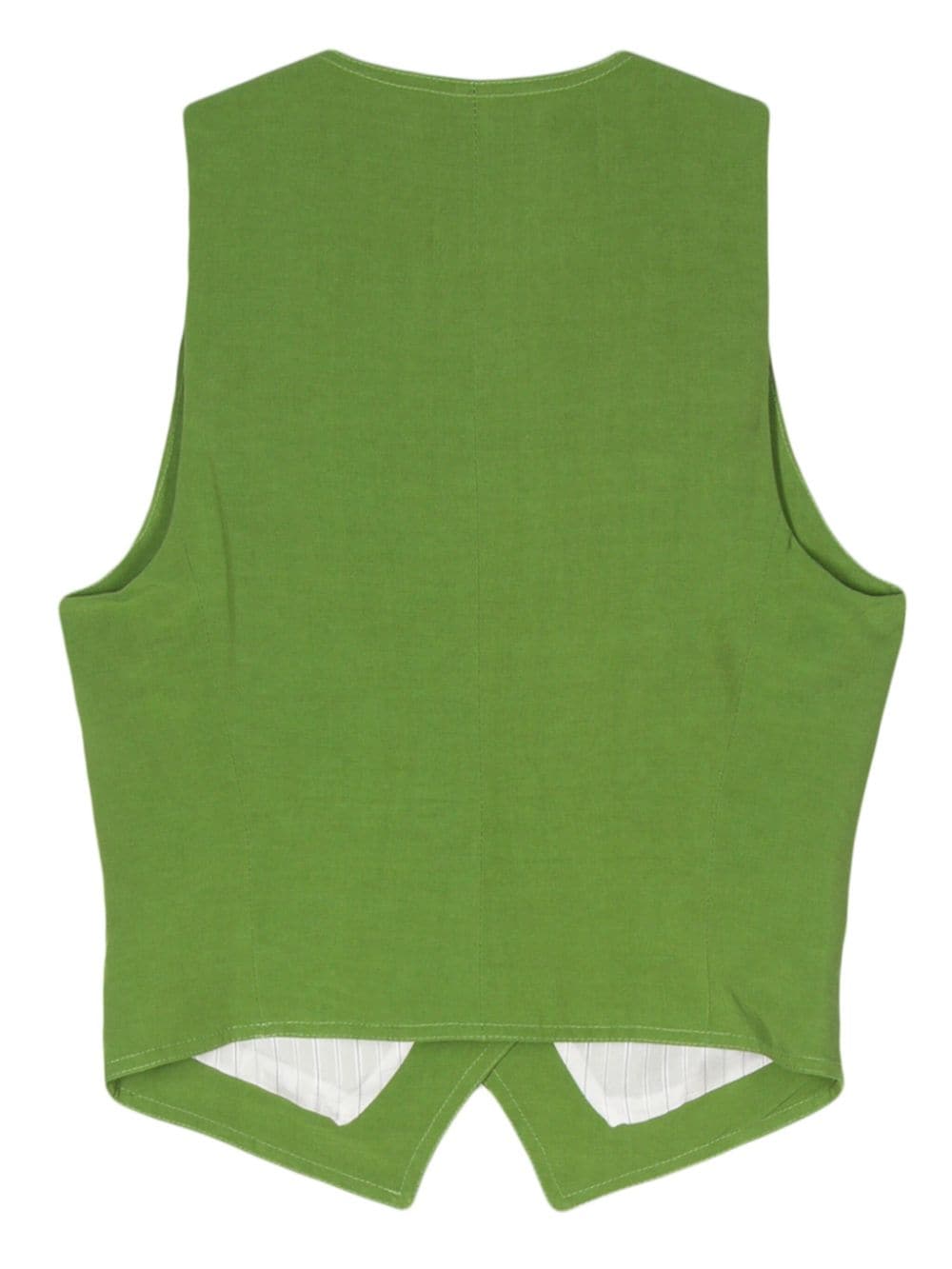 Image 2 of Merci shantung buttoned vest