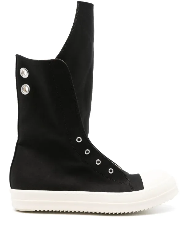 Rick Owens DRKSHDW Boot Sneaks high top Sneakers Black FARFETCH AU