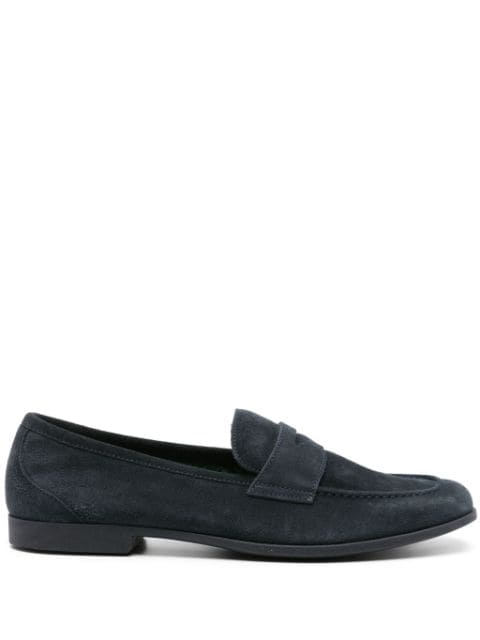 Fratelli Rossetti Yacht suede penny loafers