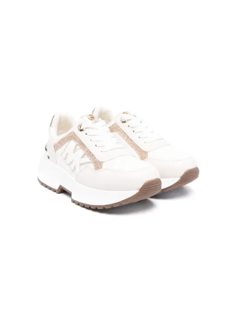 Michael Kors Kids Cosmo monogram-pattern sneakers 